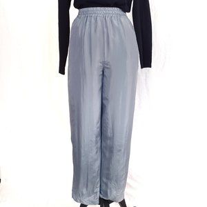 EVR Pants Vintage Silk Parachute Straight Leg S